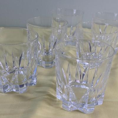 (6) Cristel d' Arques Crystal Whiskey Sour GLASSES