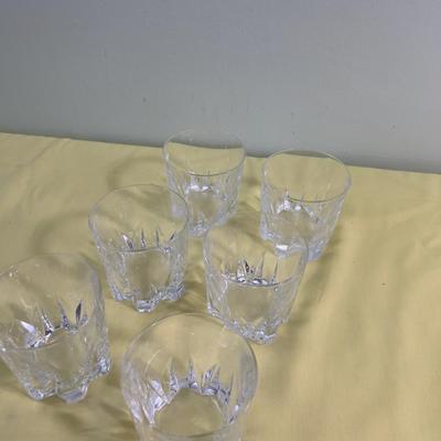 (6) Cristel d' Arques Crystal Whiskey Sour GLASSES