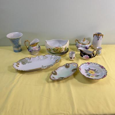(12 )or  Several Pieces of Limoges 
