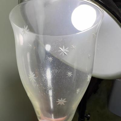 Etched Star Wine, Water, whatever (7) Glasses