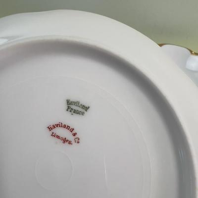 Gold Rimmed Snack SET! WOW! HAVILAND LIMOGES 