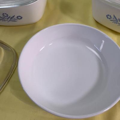 Corning Ware with Extra Lids 