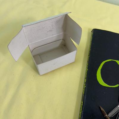 Vintage Calligraphy Tips, Pens and Book 