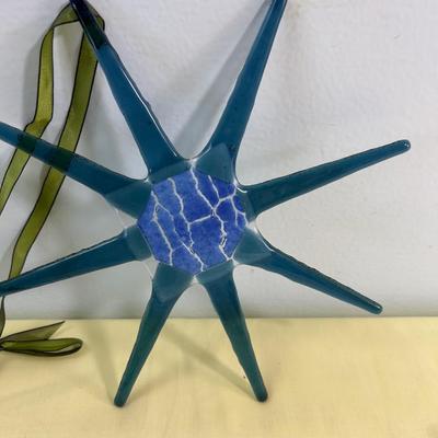 Window Stainglass Décor;  Glass and Plastic 