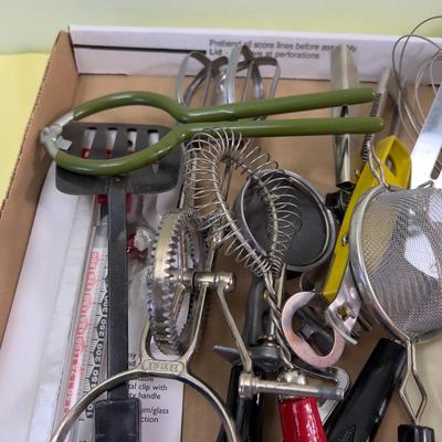 2 Box Tops of KITCHEN Utensils