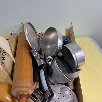 2 Box Tops of KITCHEN Utensils