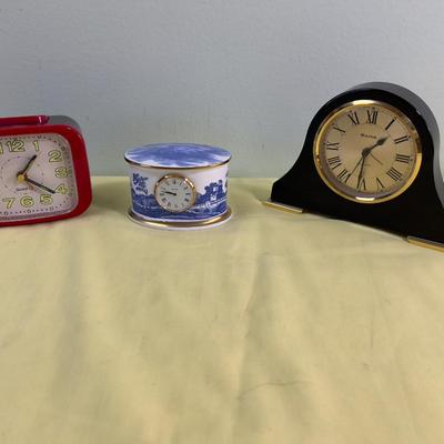 Clocks (3) SPODE and BULOVA 