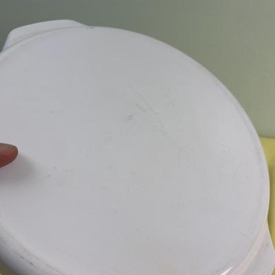 Amana Pizza Crisper for Microwave and a Quiche Plate