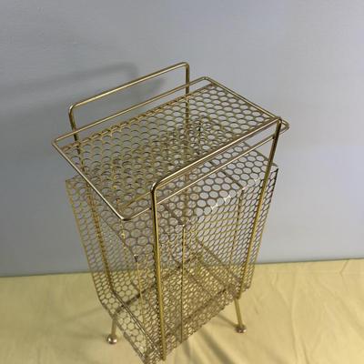 MCM Metal Telephone Rack WOW! 