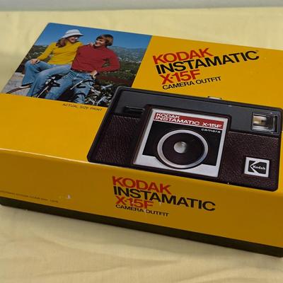 KODAK X-15F Instamatic Like NEW in Original Box. 
