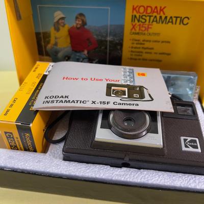 KODAK X-15F Instamatic Like NEW in Original Box. 