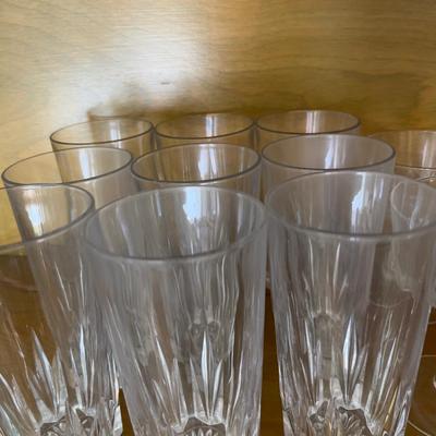 Crystal Sherberts and Tumblers 
