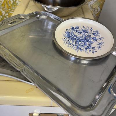 Stainless Steel Items including, Foil / Wax Paper Holder Etc. 