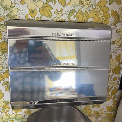 Stainless Steel Items including, Foil / Wax Paper Holder Etc. 