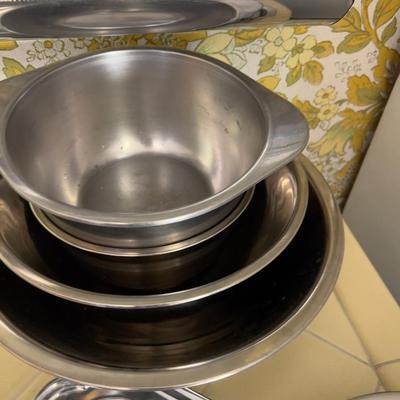 Stainless Steel Items including, Foil / Wax Paper Holder Etc. 