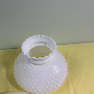 Lot of Glass Lamp Shades