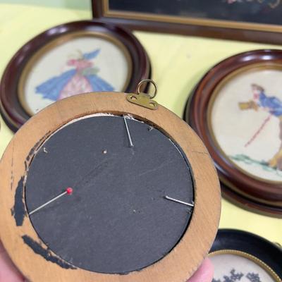 Needle Work Framed Pictures