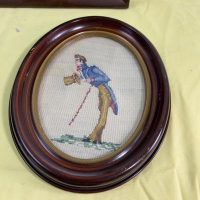 Needle Work Framed Pictures