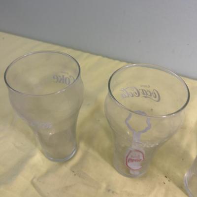 COKE 4 Glasses