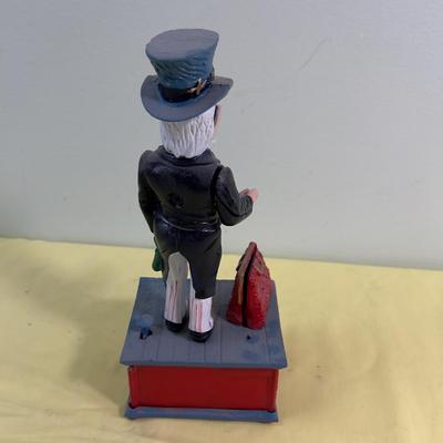 Uncle Sam Bank Reproduction 80's Still Old 