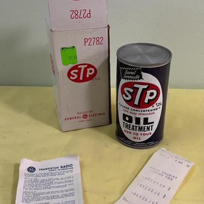 STP Transistor Radio from 1973 