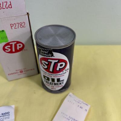 STP Transistor Radio from 1973 