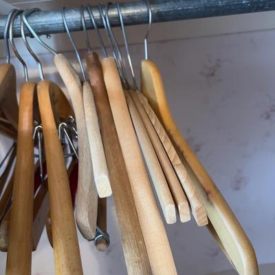 Wood Hangers 18 ish