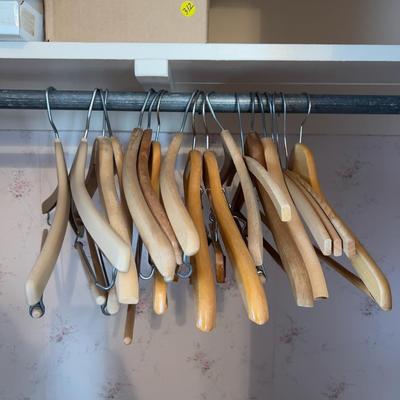 Wood Hangers 18 ish