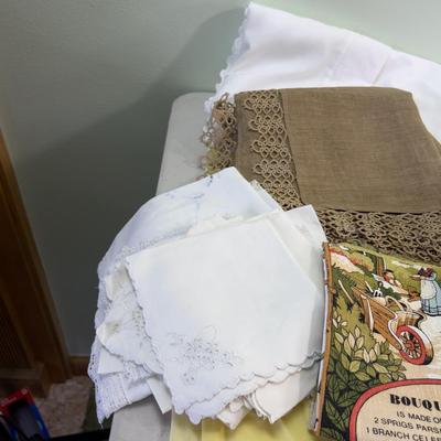Giant Mixed Lot: Embroidery, Cut Out, Doilies