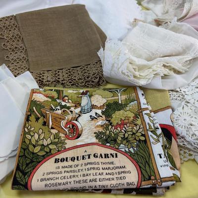 Giant Mixed Lot: Embroidery, Cut Out, Doilies