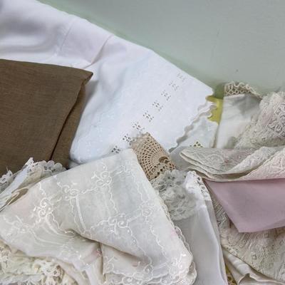 Giant Mixed Lot: Embroidery, Cut Out, Doilies