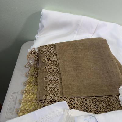 Giant Mixed Lot: Embroidery, Cut Out, Doilies