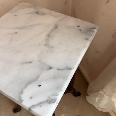 Marble Top Fern Stand 