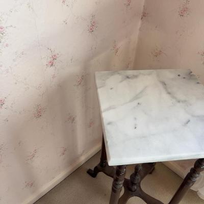Marble Top Fern Stand 