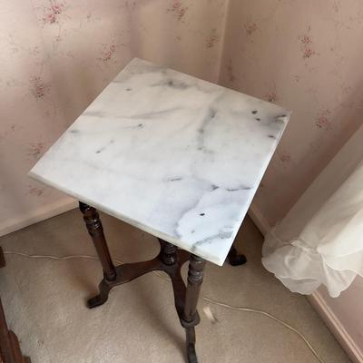 Marble Top Fern Stand 