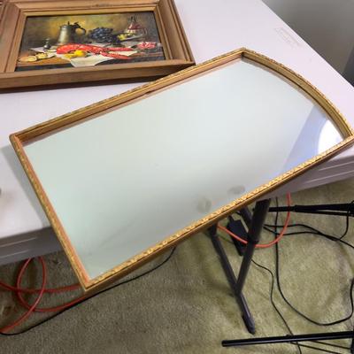 Art Prints, Wall Plaques, Mirror, Small Wall Items. (6) pieces 