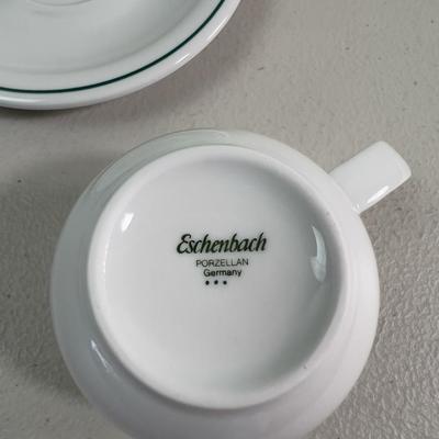 ESCHENBACH Cups & Saucers  (4) 