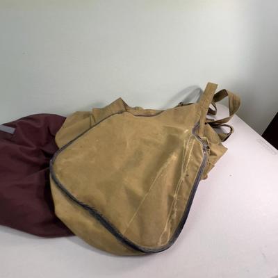 Hunting Vest and Duffel Bag, VINTAGE (2) 