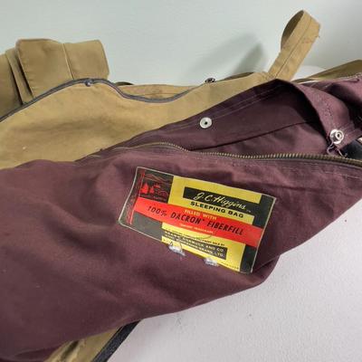 Hunting Vest and Duffel Bag, VINTAGE (2) 