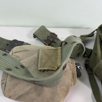 Army Gear: Bag Belt Canteen 