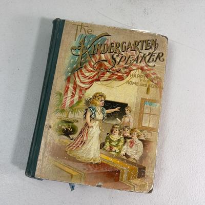 Book; Kindergarten Speaker 