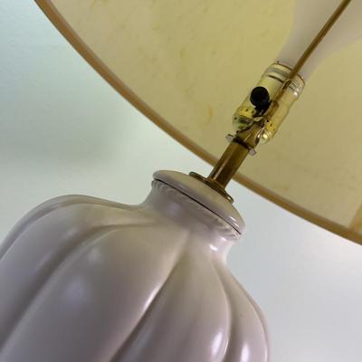 Tall White Ceramic LAMP