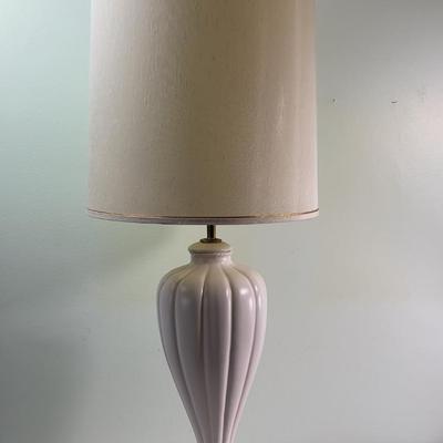 Tall White Ceramic LAMP