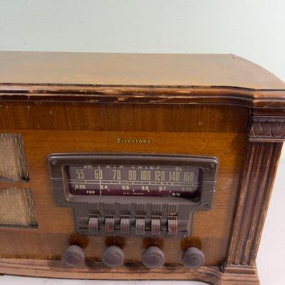 Old Firestone Radio, Tube 