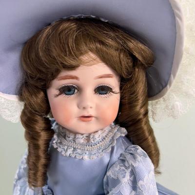 Victorian Unicorn Blue Girl, Her Real name is Hilda
