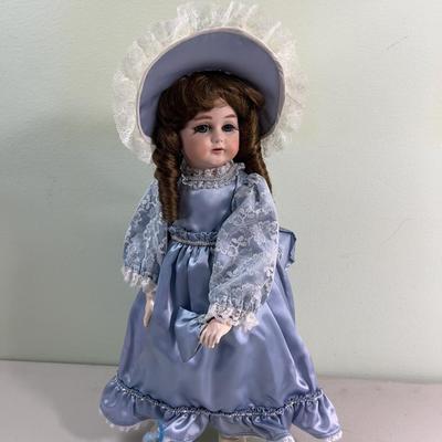 Victorian Unicorn Blue Girl, Her Real name is Hilda