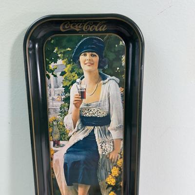 2 Vintage Coca-Cola Trays, Reproductions