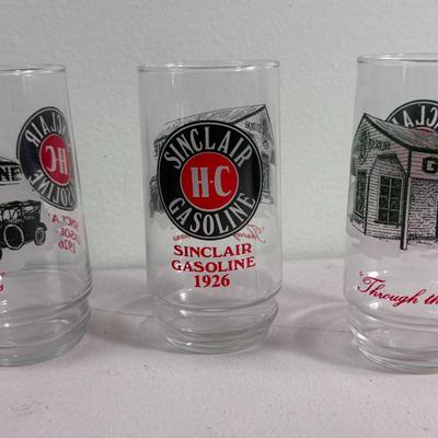 Sinclair Gasoline Tumblers (3) 