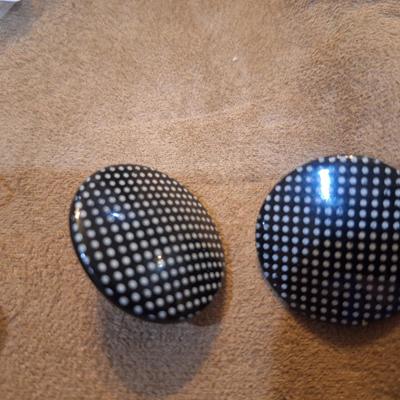Sale Photo Thumbnail #55: button earrings do not have backs