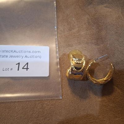 Sale Photo Thumbnail #57: back is missing on one earring